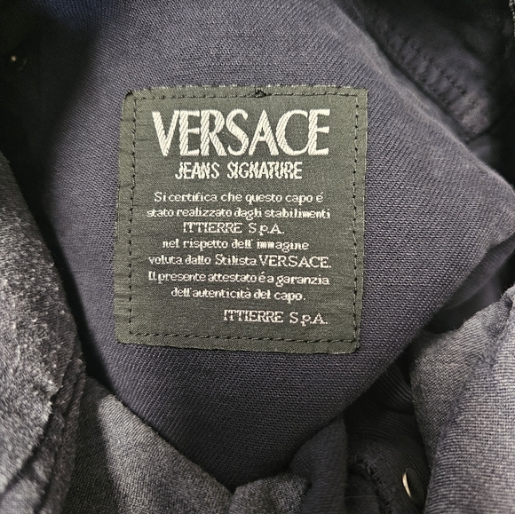 Versace Jeans Signature, Blue, W35 L49 - Picture 8 of 8